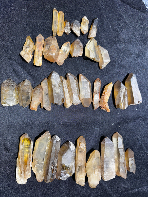 34 Pieces of Natural Zambian Citrine, Wholesale Flat