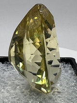 Faceted Citrine Gemstone from Mansa, Luapula, Zambia