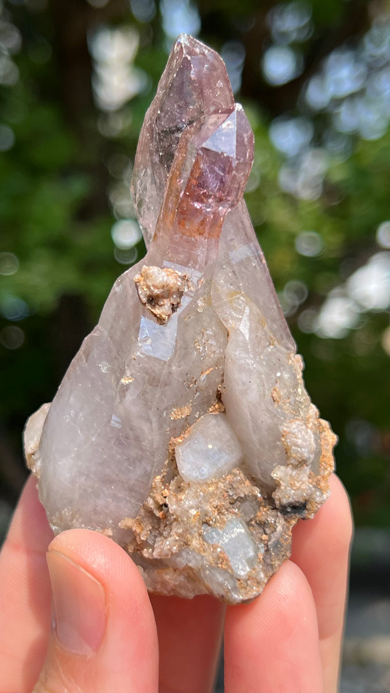 Shangaan Amethyst Wholesale Flat 18 pieces from the Chibuku mine, Zimbabwe