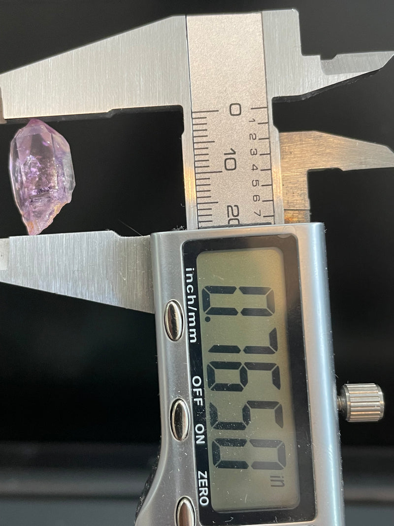 Mini Shangaan Amethyst Trio with Double Termination and Twin Scepter from the Chibuku mine, Zimbabwe