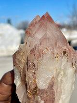 Ishuko Red Phantom Hematite included Quartz | Chongwe, Zambia