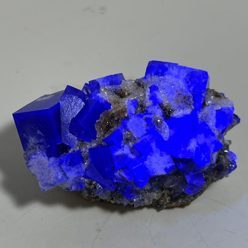 Fluorite from the Supernova Pocket, Diana Maria Mine, Frosterley, Wearale, County Durham, England