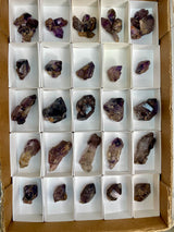37 Piece Shangaan Amethyst Sceptre Wholesale Flat | Chibuku Mine, Zimbabwe