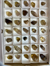 35-piece Kundalini Citrine Flat | Luena, Katanga, Democratic Republic of Congo