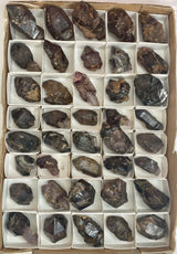 Shangaan Amethyst Wholesale Flat 25 pieces from the Chibuku mine, Zimbabwe