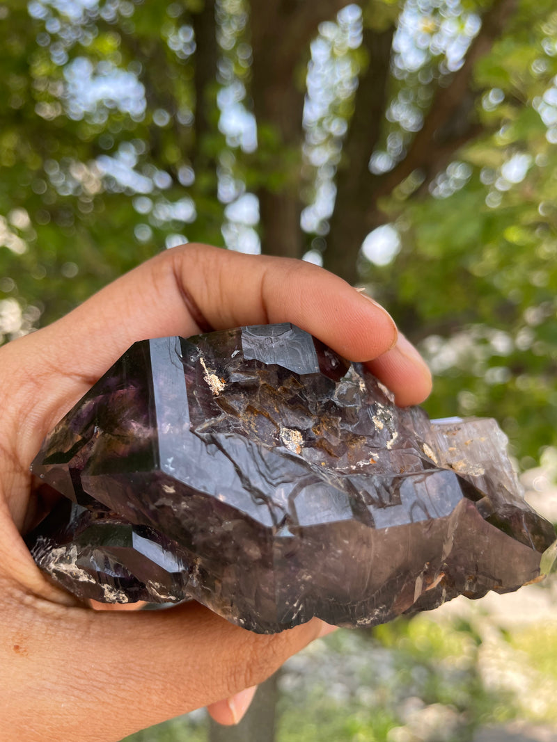 Shangaan Amethyst Scepter From Zimbabwe