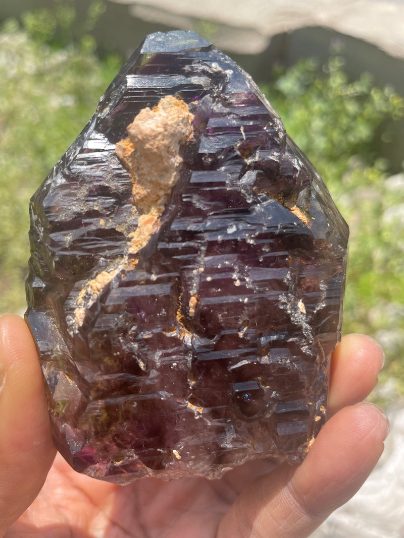 Shangaan Amethyst Scepter From Zimbabwe