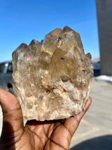 Kundalini Citrine Cluster | Luena, Katanga, Democratic Republic of Congo