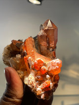 Ishuko Red Phantom Hematite Included Quartz Cluster | Northern Province, Zambia