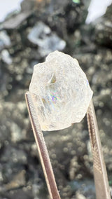 Rainbow filled Phenakite from Okuta-Didan Mine, Jos Plateau, Nigeria