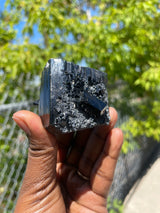 24 Piece Black Tourmaline Wholesale Flat Schorl | Erongo Mountains, Namibia