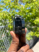 24 Piece Black Tourmaline Wholesale Flat Schorl | Erongo Mountains, Namibia