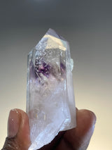 Brandberg Enhydro Amethyst Quartz with perfect termination | Streep Mine, Goboboseb Mountains, Erongo Region, Namibia