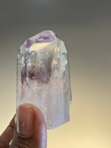 Brandberg Enhydro Amethyst Quartz with perfect termination | Streep Mine, Goboboseb Mountains, Erongo Region, Namibia