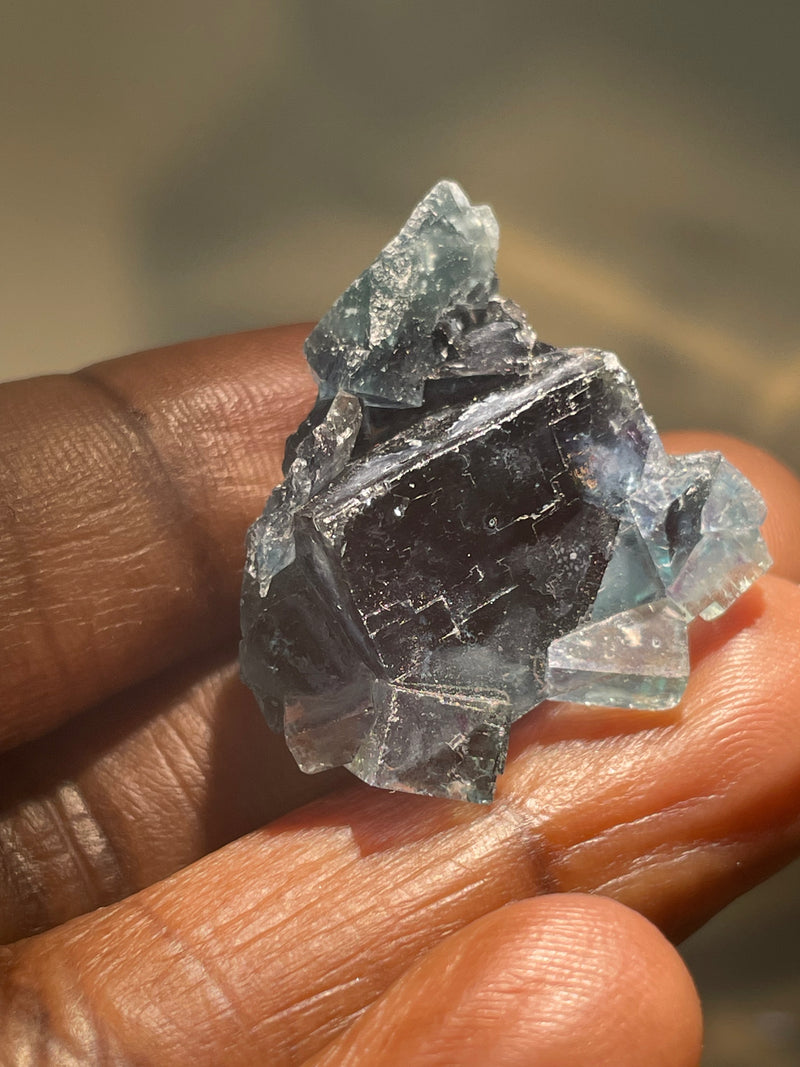 Fluorite Singles from the Butterfly 'Test' Pocket, Okorusu Mine