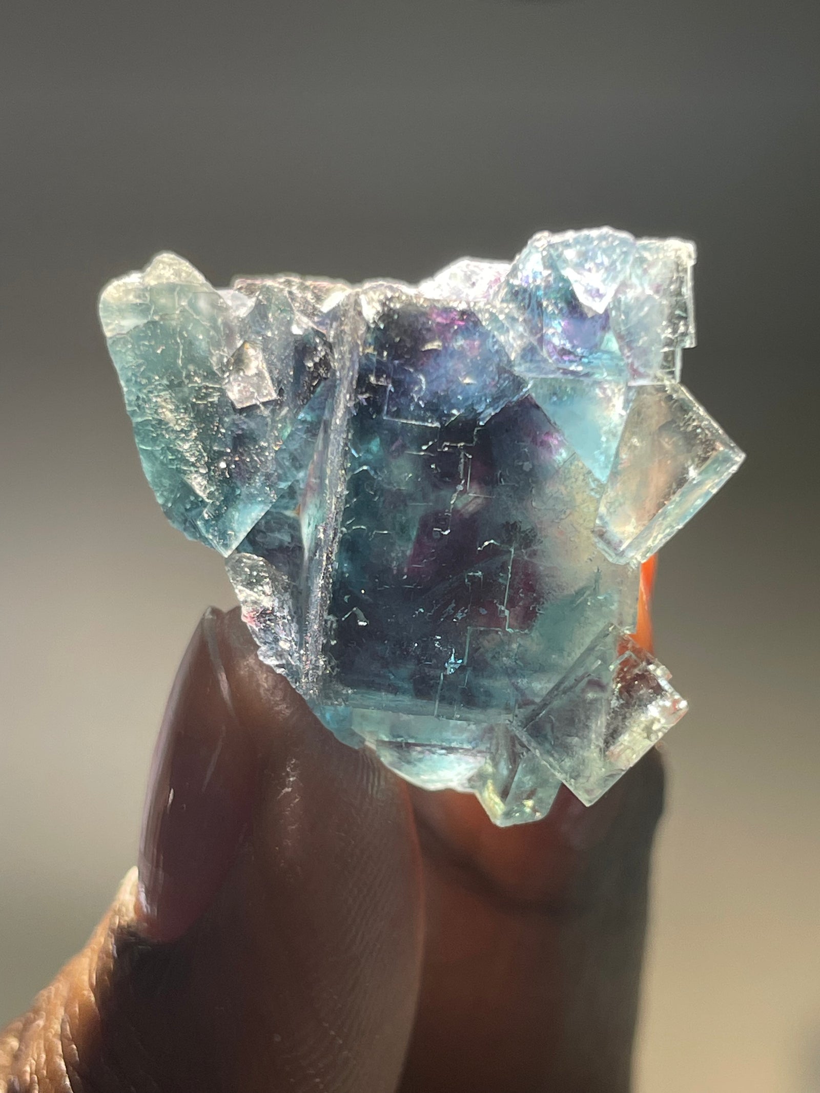 Fluorite Singles from the Butterfly 'Test' Pocket, Okorusu Mine