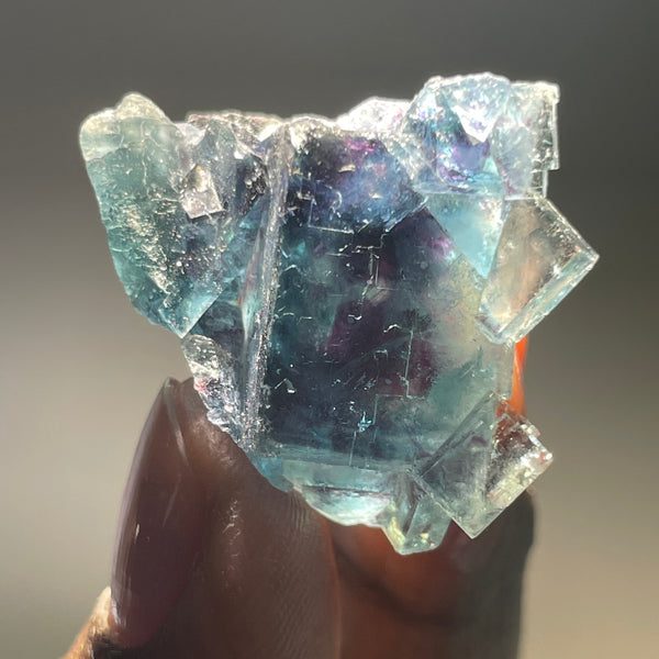Fluorite Singles from the Butterfly 'Test' Pocket, Okorusu Mine
