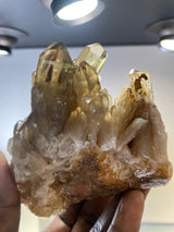 Kundalini Citrine Cluster | Luena, Katanga, Democratic Republic of Congo