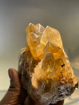 Kundalini Citrine Cluster | Luena, Katanga, Democratic Republic of Congo