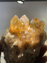 Kundalini Citrine Cluster | Luena, Katanga, Democratic Republic of Congo