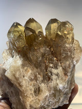 Kundalini Citrine Cluster | Luena, Katanga, Democratic Republic of Congo