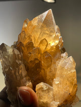 Kundalini Citrine Cluster | Luena, Katanga, Democratic Republic of Congo