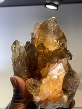Kundalini Citrine Cluster | Luena, Katanga, Democratic Republic of Congo