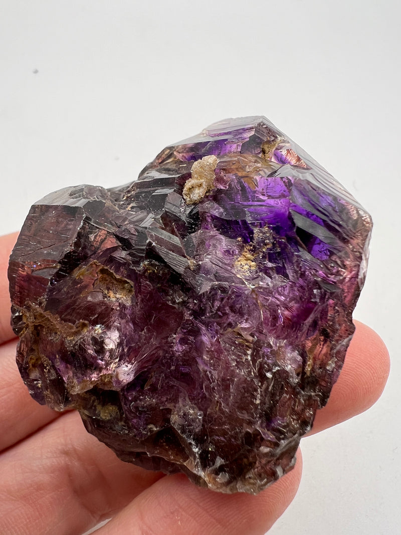 1.206 kilo, 36 Piece Shangaan Amethyst Wholesale Flat, Chibuku Mine, Zimbabwe