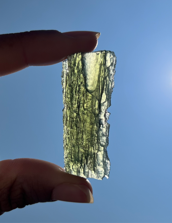 Rare Genuine Specimen Moldavite