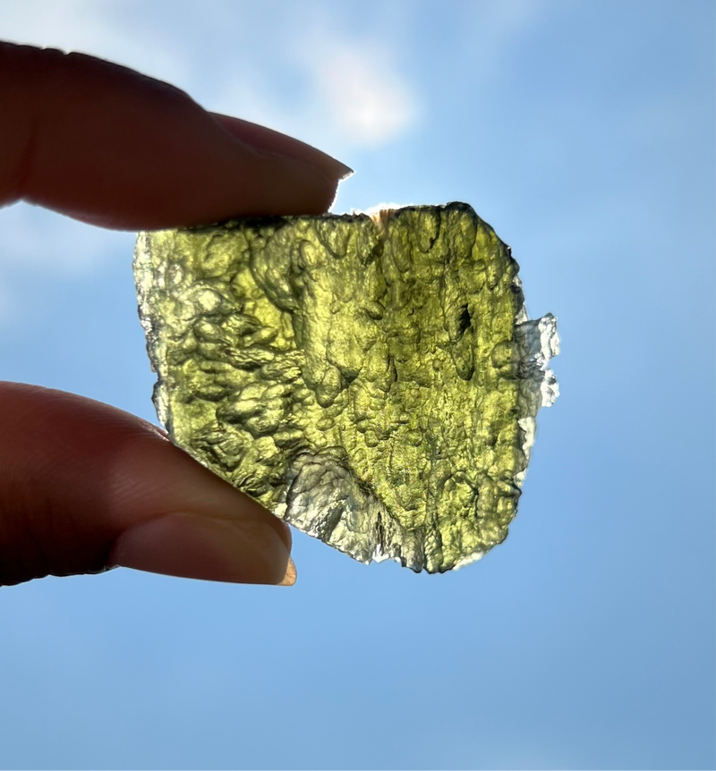 Raw Moldavite