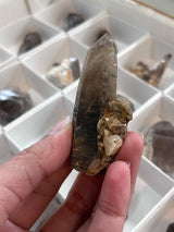 Smoky Quartz Wholesale Flats, 35 pieces, Mulanje, Southern Region, Malawi