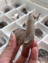 Smoky Quartz Wholesale Flats, 35 pieces, Mulanje, Southern Region, Malawi