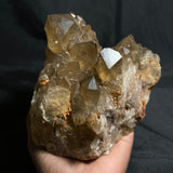 Self-Standing Golden Kundalini Quartz Citrine, Democratic Republic of Congo, Lwena, Congo Citrine