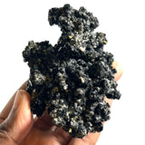 4.412 kg 10 piece Black Tourmaline Flat from Erongo Mountain, Erongo Region, Namibia