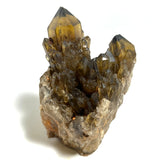 Self-Standing Golden Kundalini Quartz Citrine, Democratic Republic of Congo, Lwena, Congo Citrine