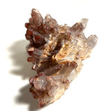 Ishuko Red Phantom Quartz Cluster, Hematite included Quartz from the Northern Province of Zambia