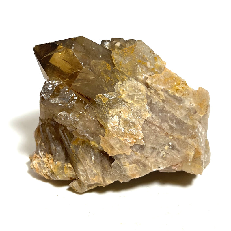 Kundalini Quartz Citrine, Democratic Republic of Congo, Lwena, Congo Citrine