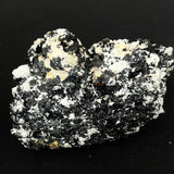 Black Tourmaline with Feldspar, from Erongo Mountain, Erongo Region, Namibia