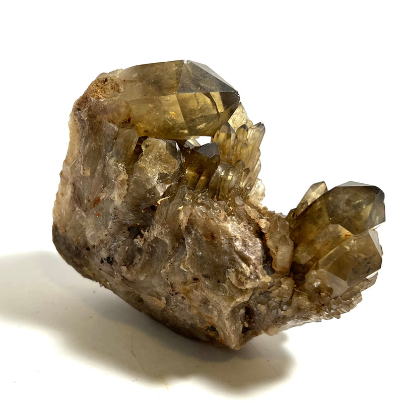 Golden Kundalini Quartz Citrine, Democratic Republic of Congo, Lwena, Congo Citrine