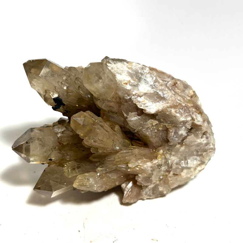 Kundalini Quartz Citrine, Democratic Republic of Congo, Lwena, Congo Citrine