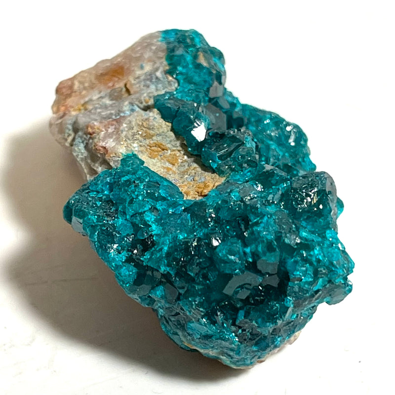 Gorgeous Dioptase Crystal, Shinkolobwe, Kambove District, Haut-Katanga, Democratic Republic of Congo, Heart Chakra