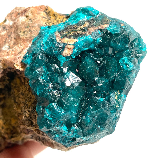 Gorgeous Self-Standing Dioptase Crystal, Shinkolobwe, Kambove District, Haut-Katanga, Democratic Republic of Congo, Heart Chakra