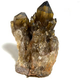 Self-Standing Golden Kundalini Quartz Citrine, Democratic Republic of Congo, Lwena, Congo Citrine