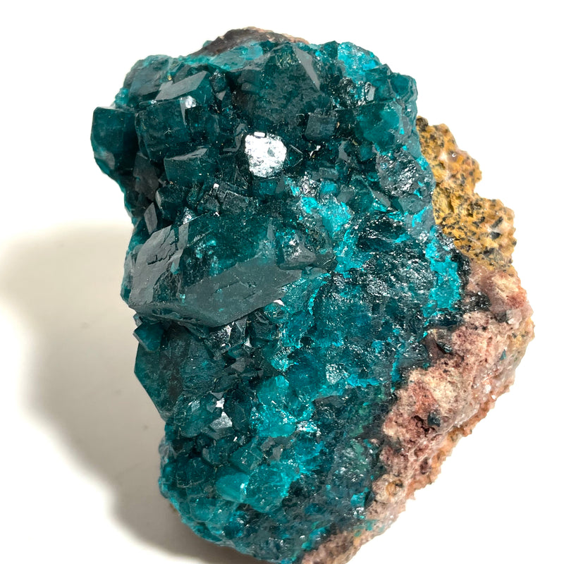 Gorgeous Self-Standing Dioptase Crystal, Shinkolobwe, Kambove District, Haut-Katanga, Democratic Republic of Congo, Heart Chakra