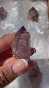 Wholesale flat Shangaan Amethyst – 622 grams, 24 Pieces from Chibuku Mine, Zimbabwe