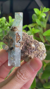 Aquamarine Specimen Cluster on Feldspar from Erongo Mountain, Erongo Region, Namibia