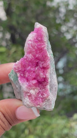 Cobalt-bearing Calcite from Democratic Republic of Congo