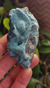 Shattuckite from Mesopotamia Copper Valley, Kunene, Namibia