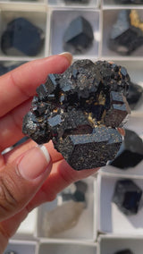 Black Tourmaline Wholesale Flat - 35 pieces from Erongo Mountain, Erongo Region, Namibia (2.722kg)