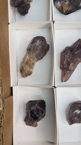 37 Piece Shangaan Amethyst Sceptre Wholesale Flat | Chibuku Mine, Zimbabwe